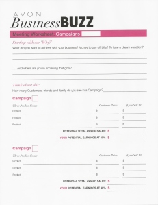 Business Buzz Worksheet